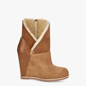 Ugg Classic Mondri Cuff Women Fashion Boots Brown (1586ZGOSJ)